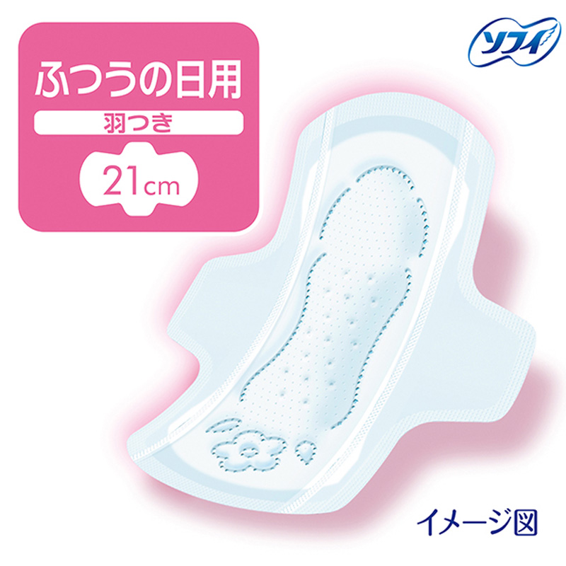 ソフィボディフィット 羽つき 20枚 2P