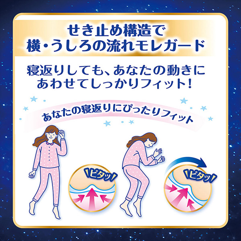 ソフィ 超熟睡 特に多い夜用 羽つき 42cm 16枚入 【医薬部外品】