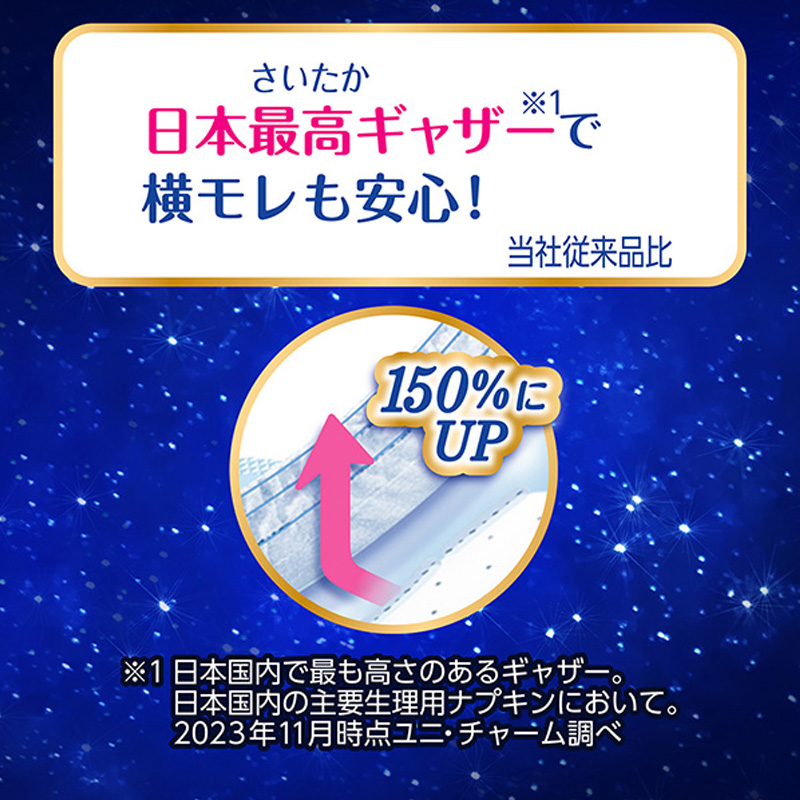 ソフィ 超熟睡 特に多い夜用 羽つき 42cm 16枚入 【医薬部外品】