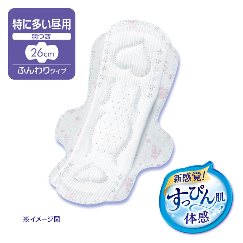 ソフィはだおもい 長時間用 羽付 お得用 26cm