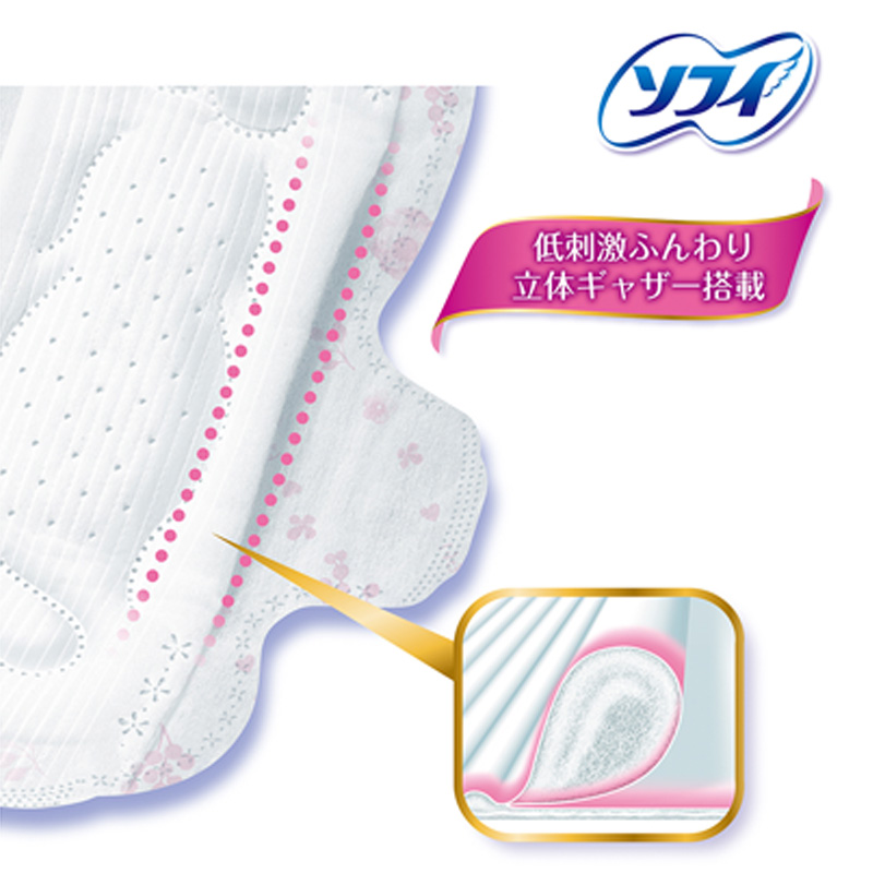 ソフィはだおもい 長時間用 羽付 お得用 26cm