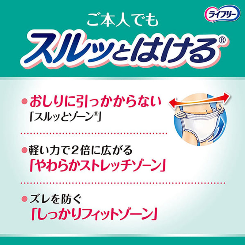 ライフリー 薄型軽快Sサイズ 24枚