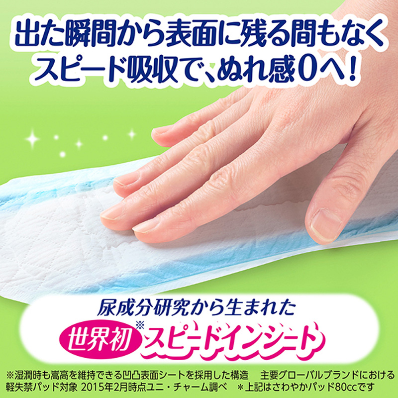 ライフリー さわやかパッド 快適の中量用 45枚