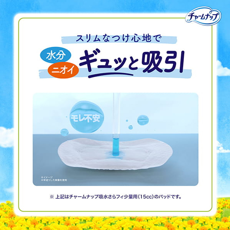チャームナップ 吸水さらフィ 安心の少量用 30cc 23cm 44枚