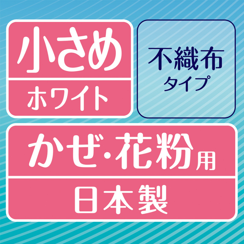 超快適マスク プリーツタイプ 小さめ 30枚入