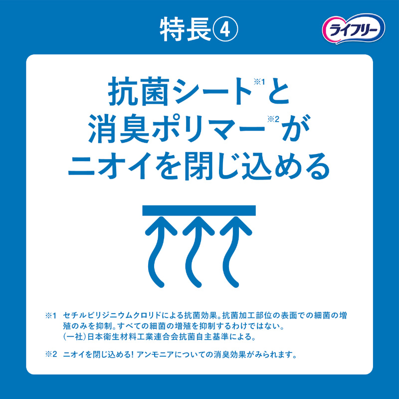 ライフリーさわやかパッド男性用微量16枚