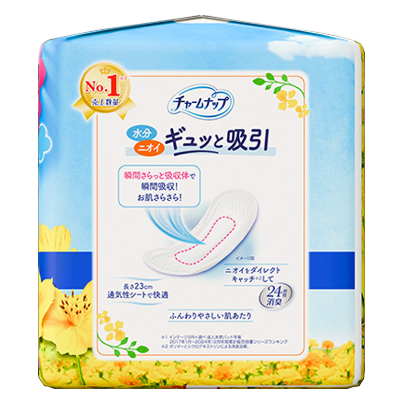 尿もれケア チャームナップ 中量用 76枚