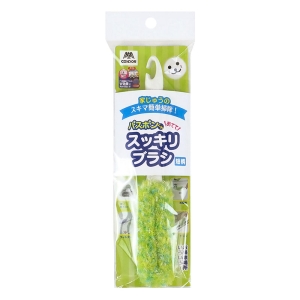 バスボンくん おててスッキリブラシ 短柄