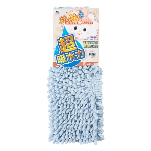 SUSU 抗菌ストロング WバスマットEC 40×60cm ブルー