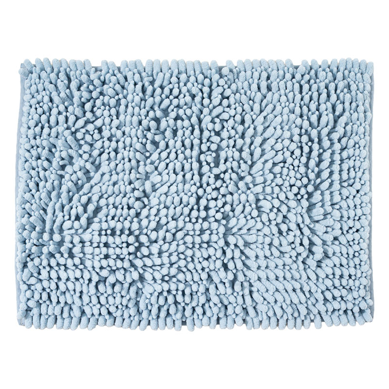 SUSU 抗菌ストロング WバスマットEC 40×60cm ブルー