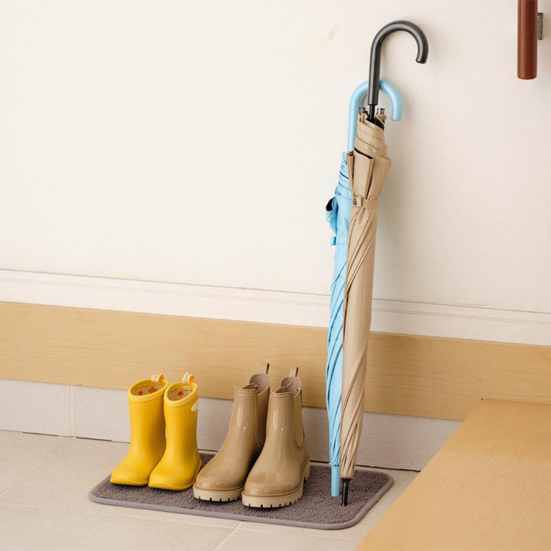 マイクロファイバー 吸水玄関マット 屋内用 30×50cm