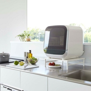 【お取り寄せ商品】シンクに渡せる 食洗機ラック プレート ホワイト