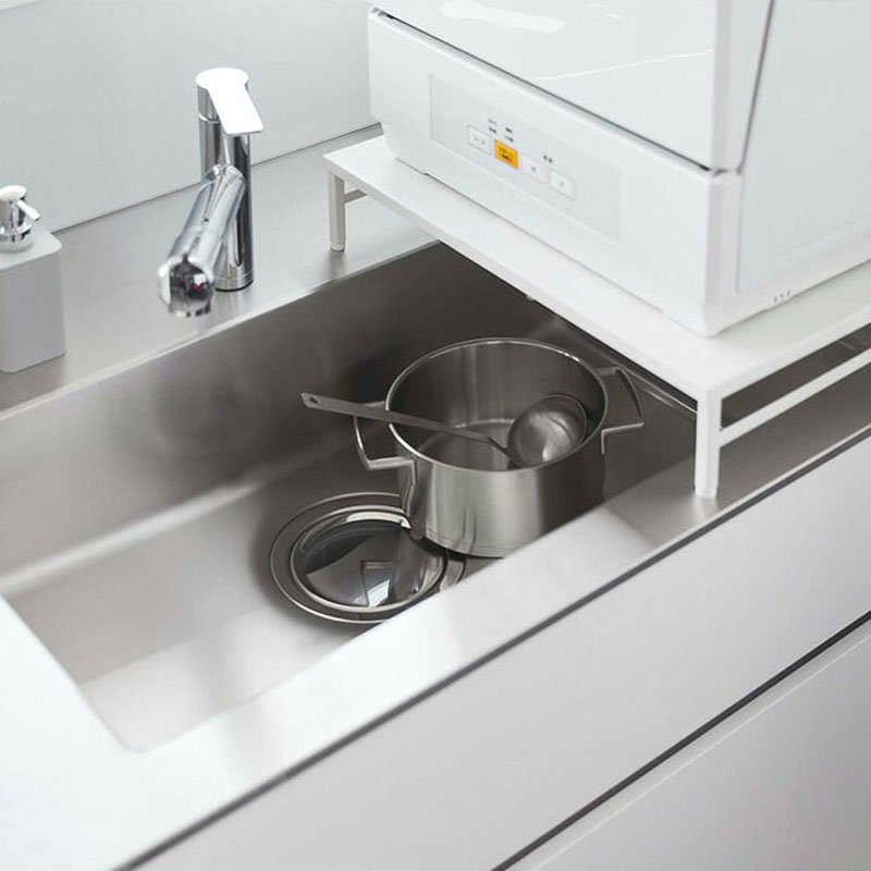 【お取り寄せ商品】シンクに渡せる 食洗機ラック プレート ホワイト