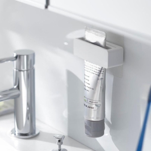 MIST 歯磨き粉チューブホルダー フィルムフック ホワイト