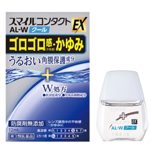 【第3類医薬品】スマイルコンタクトEX AL-W クール 12ml