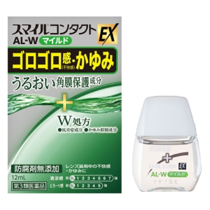 【第3類医薬品】スマイルコンタクトEX AL-W マイルド 12ml