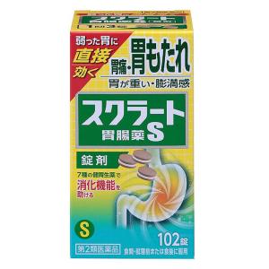 【第2類医薬品】スクラート胃腸薬S 102錠