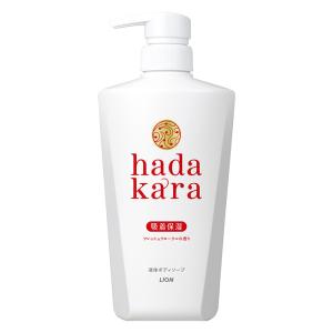 hada kara ボディソープ フレッシュフローラルの香り 本体 500ml