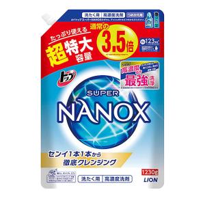 洗たく用洗剤 トップスーパーNANOX 詰替超特大 1230ml