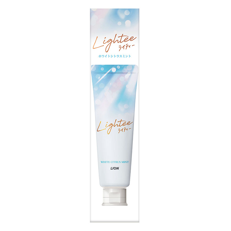 ★Lightee ハミガキ ホワイトシトラスミント 100g