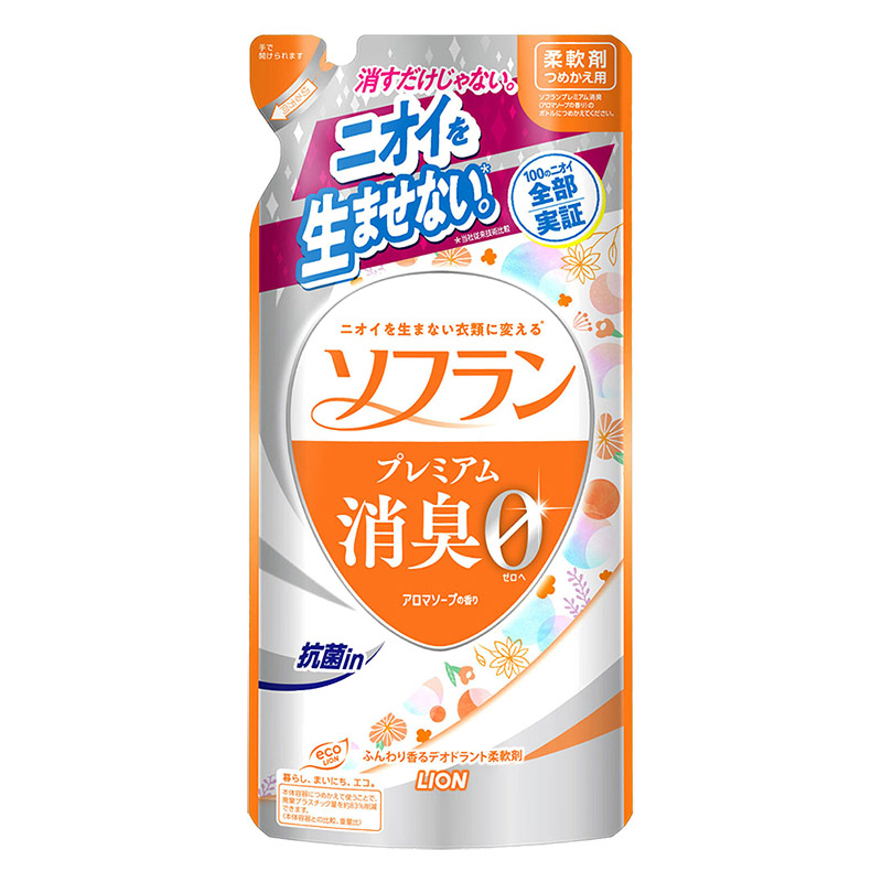 柔軟剤 ソフランプレミアム消臭 ソープ 詰替 420ml ｜ ミスターマックスオンラインストア