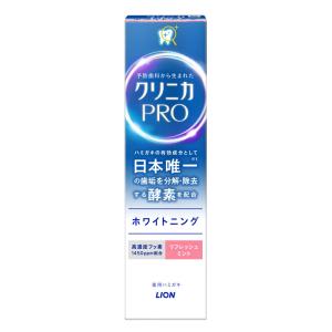 口腔ケア クリニカPROハミガキホワイトニング リフレッシュミント 95g