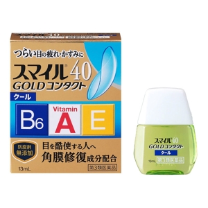 【第3類医薬品】スマイル40 ゴールドコンタクト クール 13ml