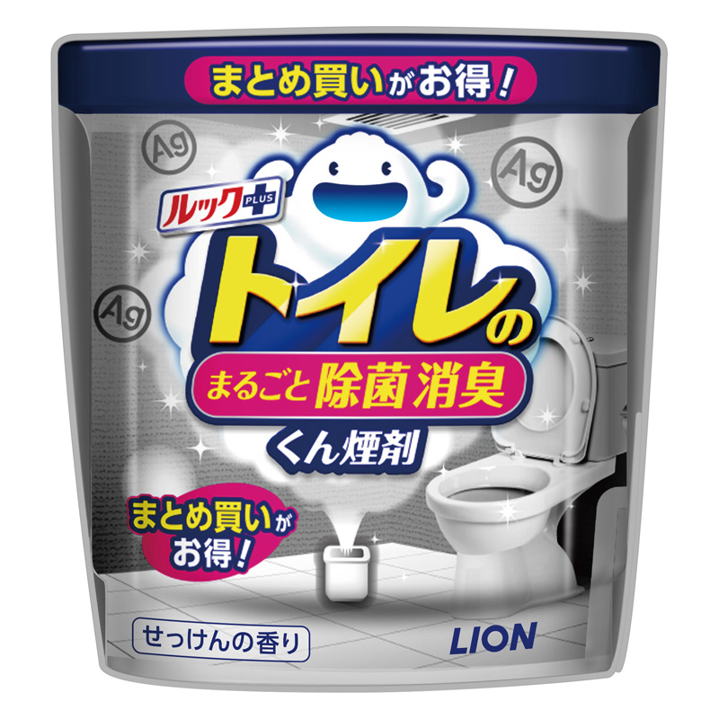 ルックプラス トイレのまるごと除菌消臭くん煙剤 せっけんの香り 3個パック