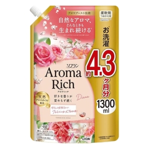 ソフラン アロマリッチ ダイアナ 詰替用 1300ml