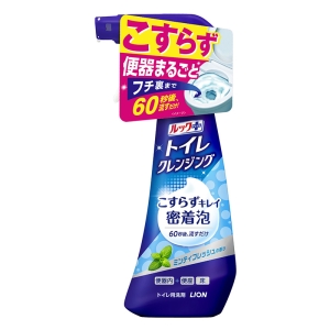 ルックプラス トイレクレンジング 密着泡 本体 300ml ミンティフレッシュの香り