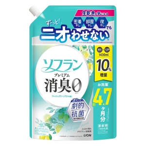 ソフランプレミアム消臭 フレッシュグリーンアロマの香り 詰め替え用 1430ml