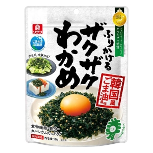 ふりかけるザクザクわかめ 韓国風ごま油風味 50g