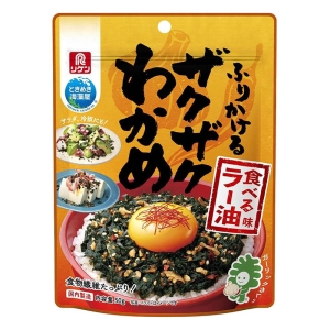 ふりかけるザクザクわかめ 食べるラー油味 50g