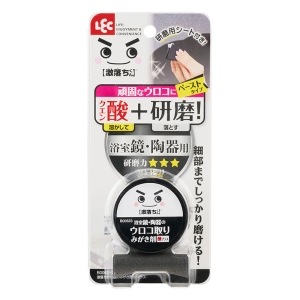 【お取り寄せ商品】激落ちくん 鏡のみがき剤 クエン酸プラス 研磨用シート付き