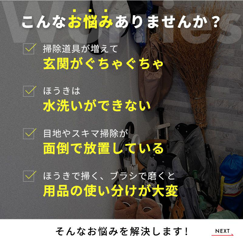 激落ちくん 掃ける玄関タイル