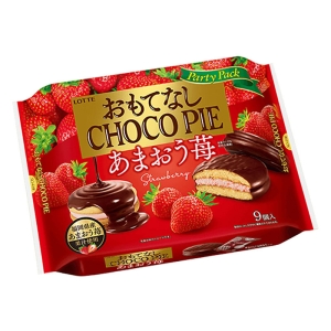 おもてなしチョコパイ パーティーパック あまおう苺 9個