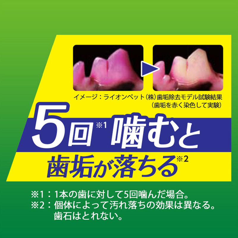 PETKISS 食後の歯みがきガム 無添加小型犬用 120g