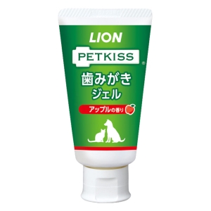 ペットケア用品 PETKISS 歯みがきジェル アップルの香り 40g