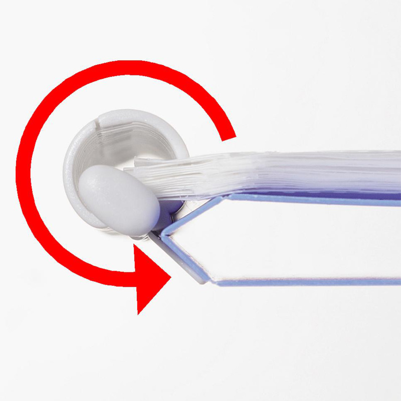 AQUA DROPs クリヤーブック ポケット交換タイプ 青