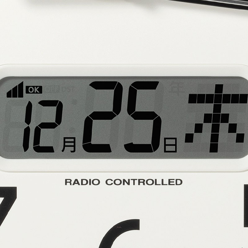シチズン カレンダー付き電波掛時計 8FYA06-003