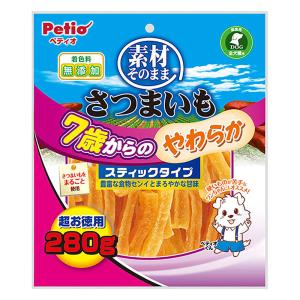 素材そのまま さつまいも 7歳からのやわらかスティックタイプ 280g