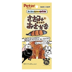ハッスルおやつ研究所 ささみに巻かれたおさかな 25g