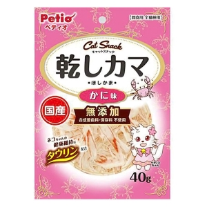 キャットSNACK 乾しカマ かに味 40g