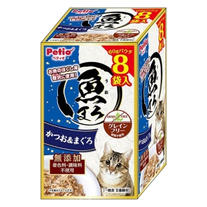 魚まろ かつお&まぐろ 60g×8袋