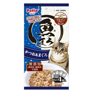 魚まろ かつお&まぐろ 60g×4袋