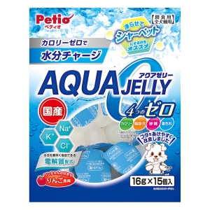 アクアゼリー 4つのゼロ りんご風味 16g×15個入
