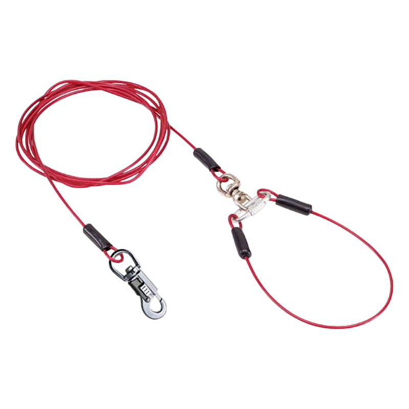 タフギア ロングワイヤーチェーン プラス 4.5mm レッド