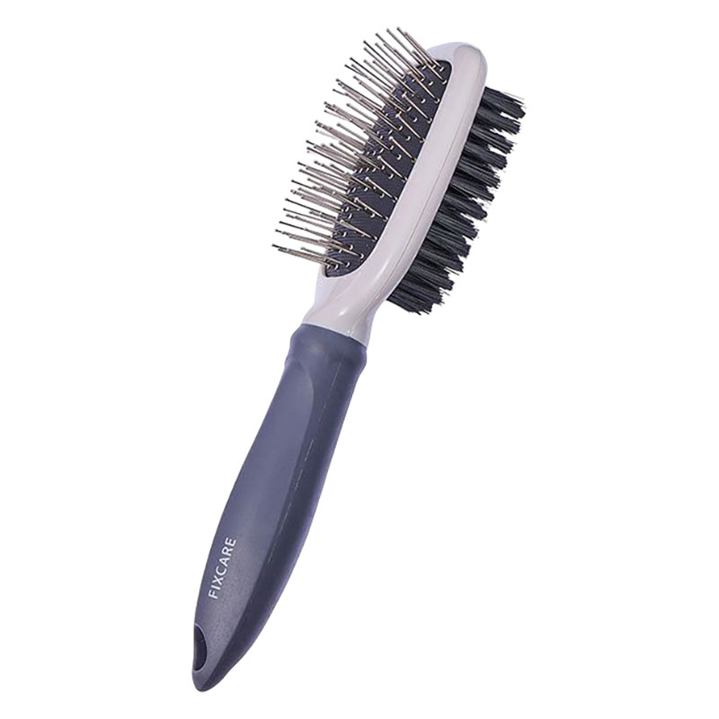 犬猫用 FIXCARE 使い分け出来て握りやすい ダブルブラシ S