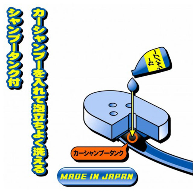 ワコー柄付洗車スポンジ 88g