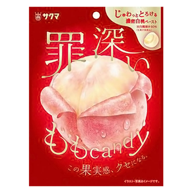 罪深いももキャンディ 54g